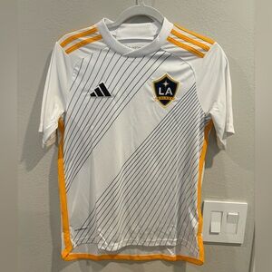 Adidas LA Galaxy 24/25 Home Authentic Jersey Youth Size L 13/14 NWT